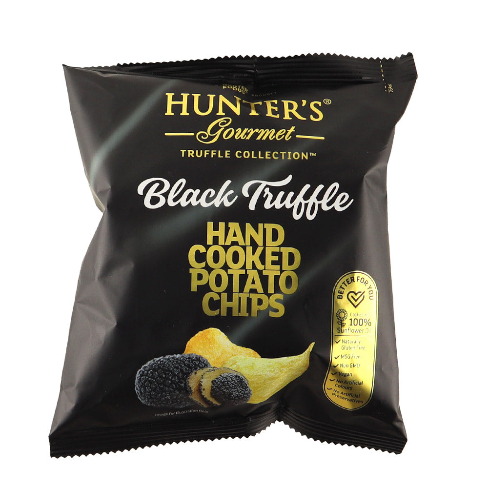 ハンターズ黒トリュフフレーバーポテトチップス 40g | 成城石井.com