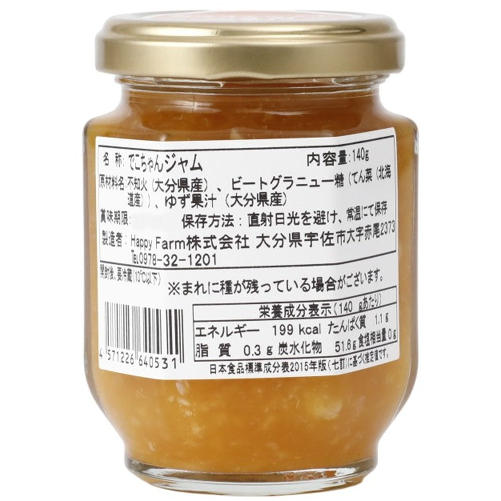 ハッピーファーム 大分県産 でこちゃんジャム 140g | 成城石井.com