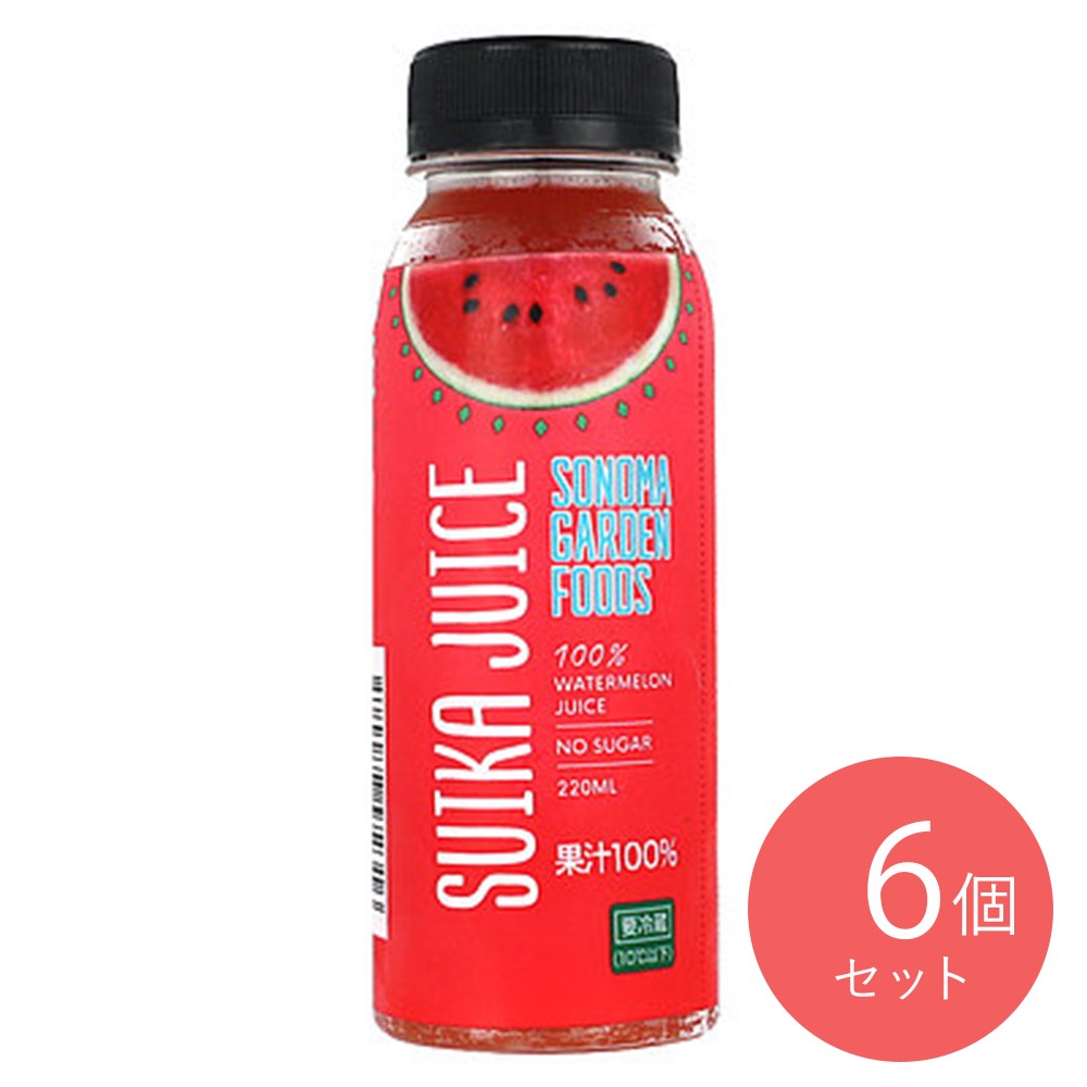SONOMA GARDEN FOODS スイカジュース 220ml×6個 | 成城石井.com