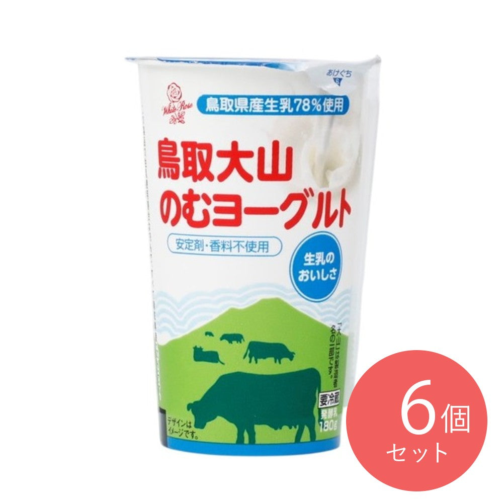 大山 鳥取大山飲むヨーグルト 180ml×6個 | D+2 | 成城石井.com