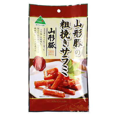 宮内ハム 山形豚の粗挽きサラミ 65g | 成城石井.com