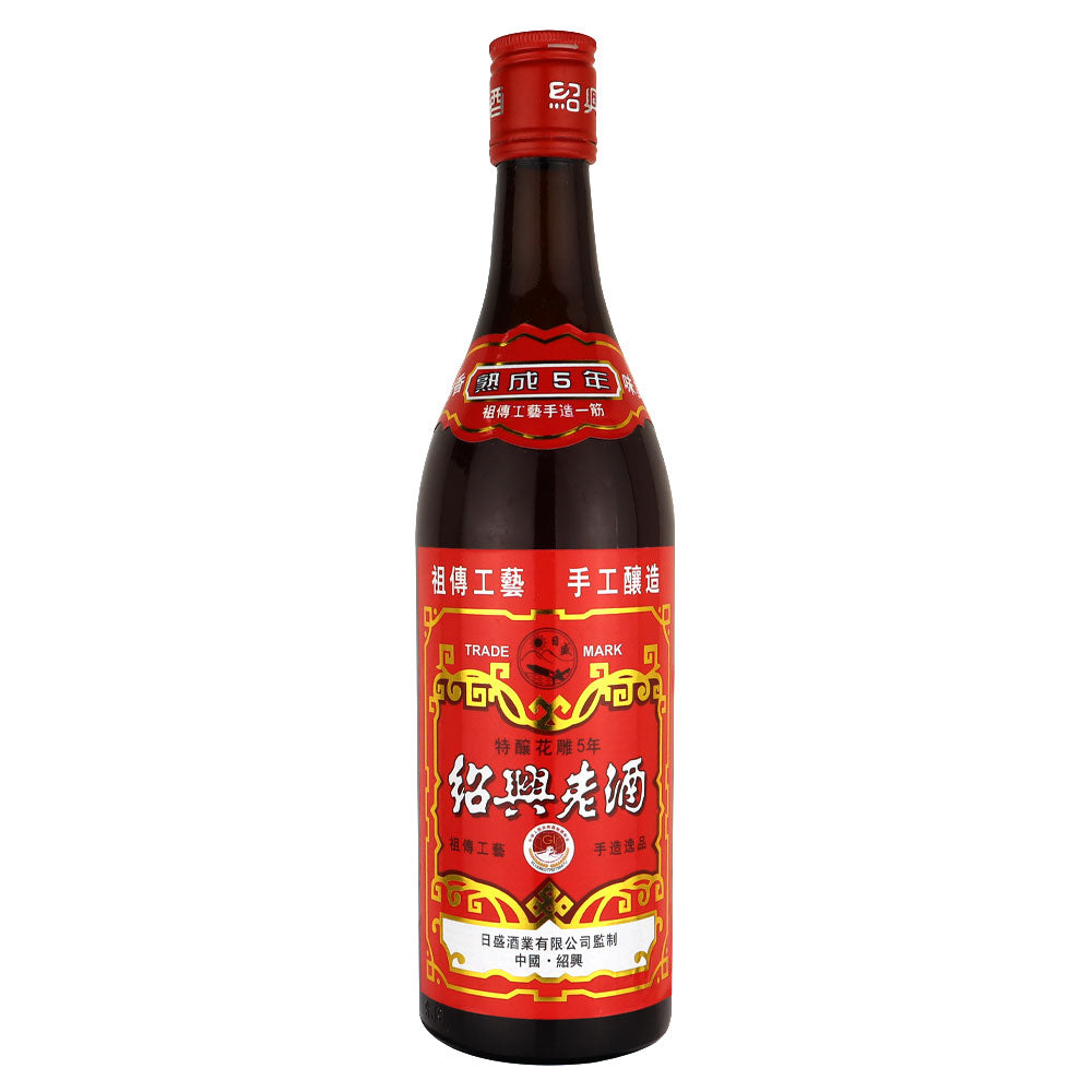 中国酒 紹興老酒レッド熟成5年 600ml | 成城石井.com