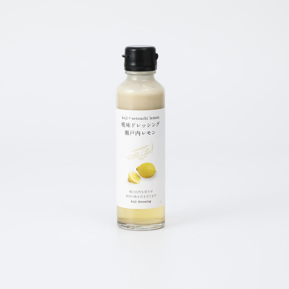 河野酢味噌製造工場 糀味ドレッシング 瀬戸内レモン 145ml | 成城石井.com