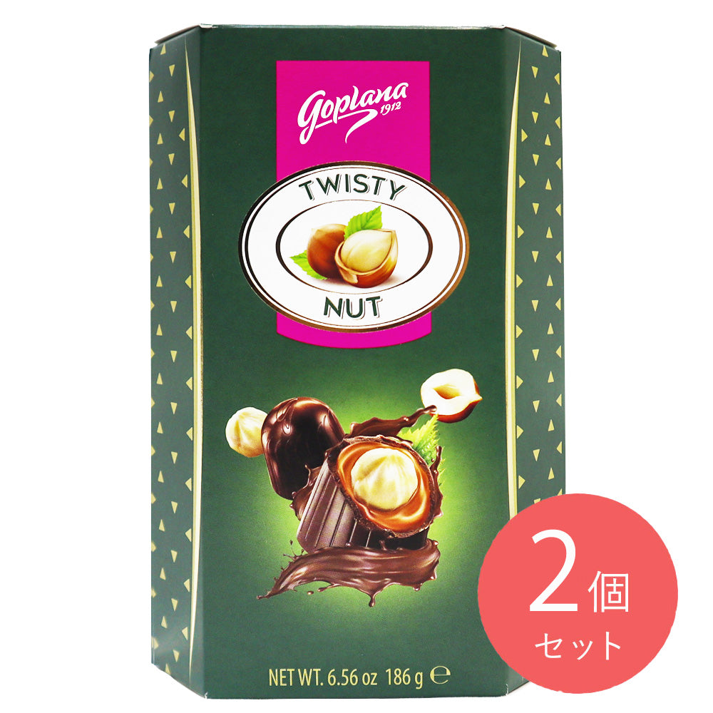 ゴプラーナ プラリネ ヘーゼルナッツ 186g (約12粒)×2個 | 成城石井.com