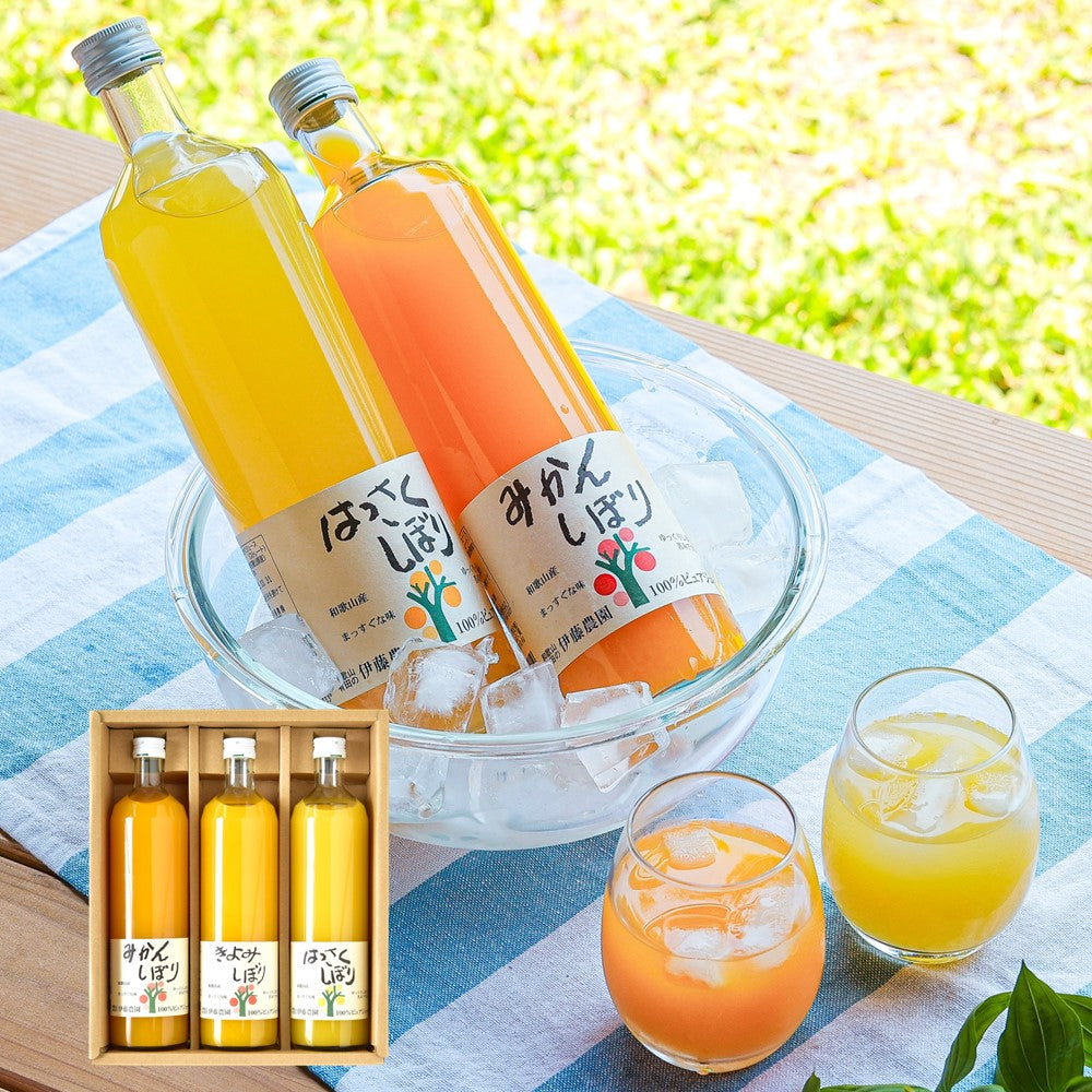 お取り寄せ】【WF】伊藤農園 100%ピュアジュース 750mlx3本 ギフト