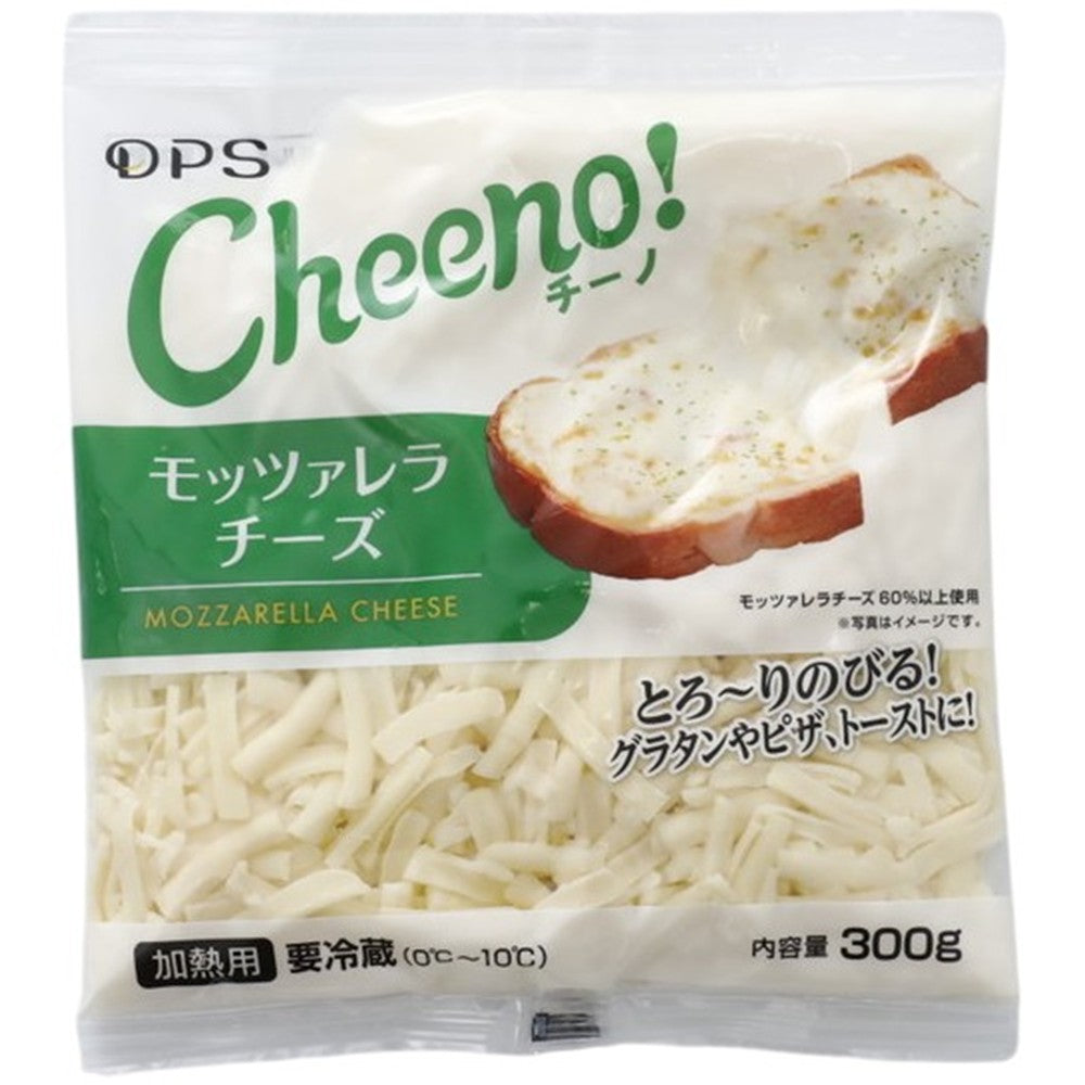 クワトロチーズもちもちページ モッツァレラシュレッドチーズCheeno！ 300g | 成城石井.com