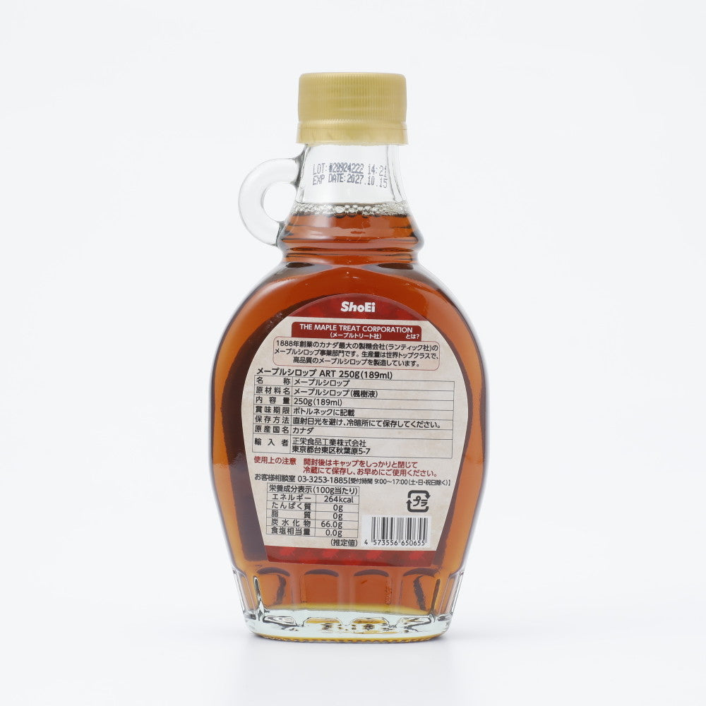 正栄食品工業 100％ピュア メープルシロップ 250g | 成城石井.com