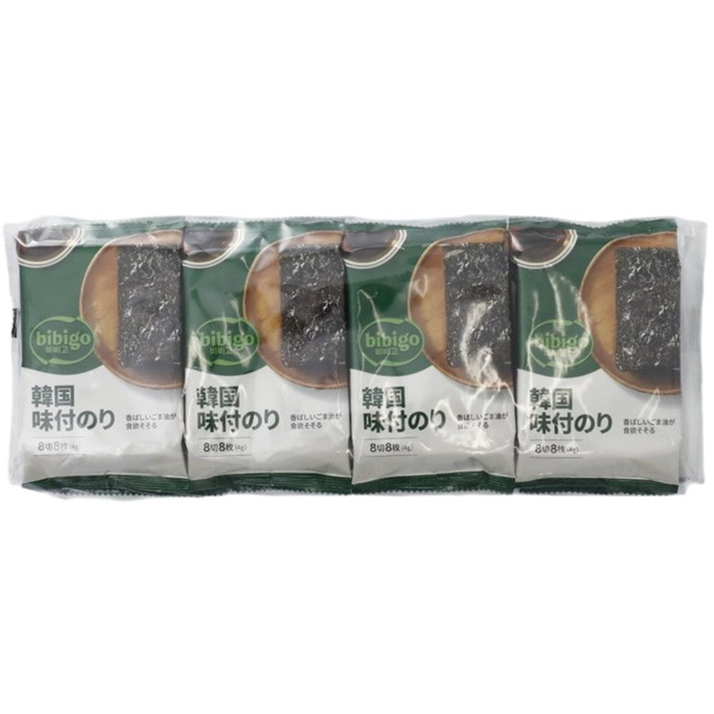 CJジャパン bibigo 韓国味付けのり 8袋 8P | 成城石井.com