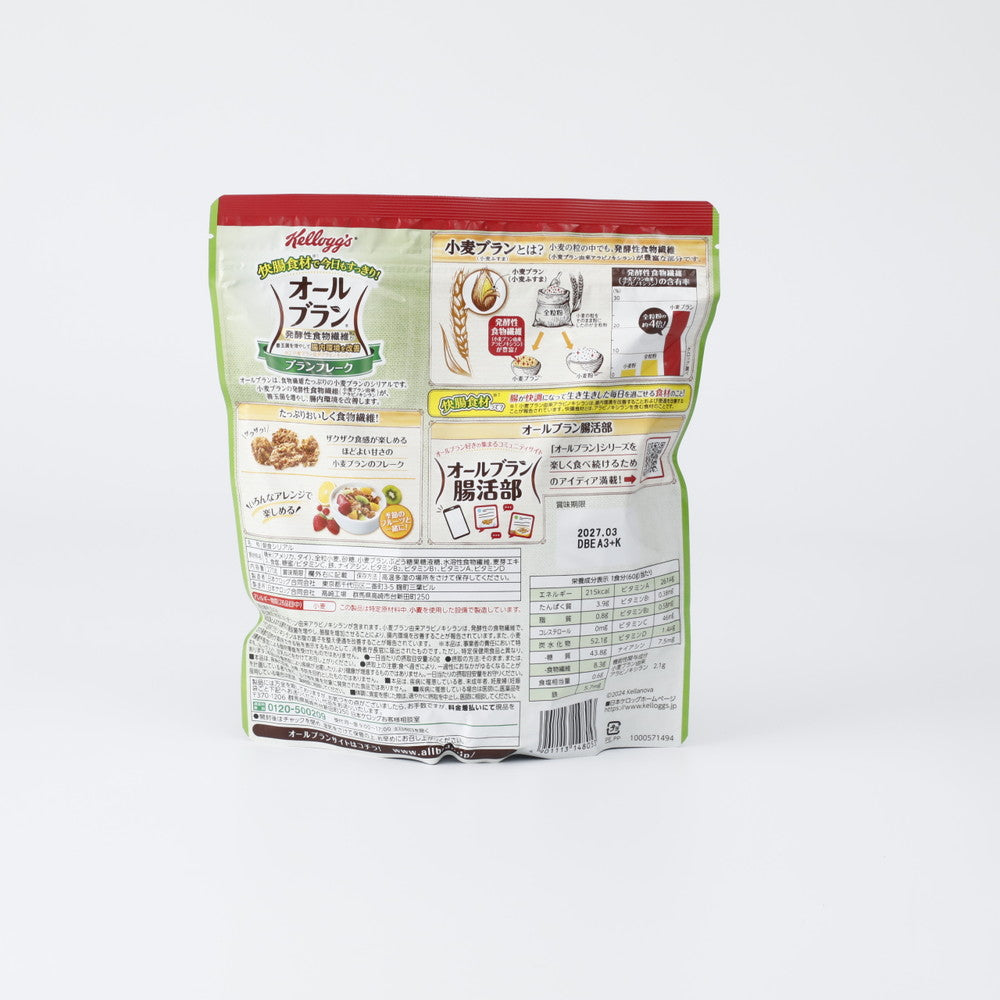 ケロッグ オールブランブランフレーク 270g | 成城石井.com