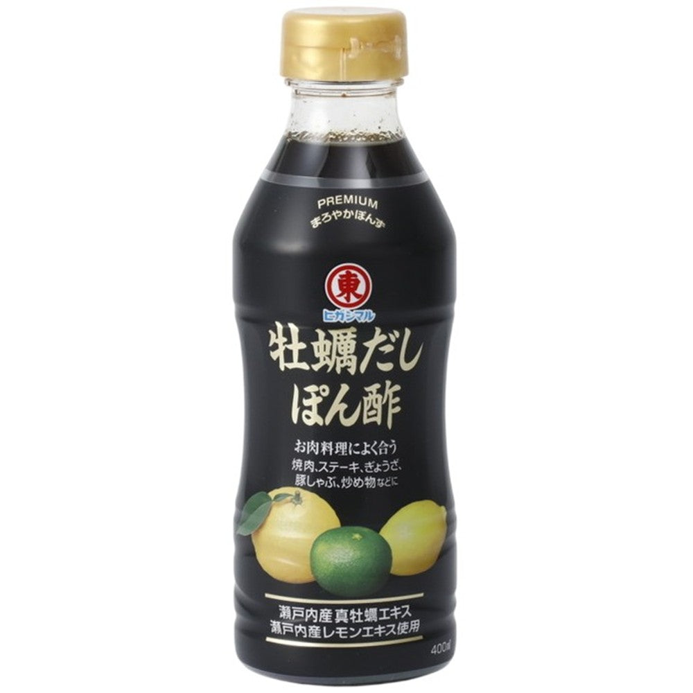 ヒガシマル醤油 牡蠣だしぽん酢 400ml | 成城石井.com