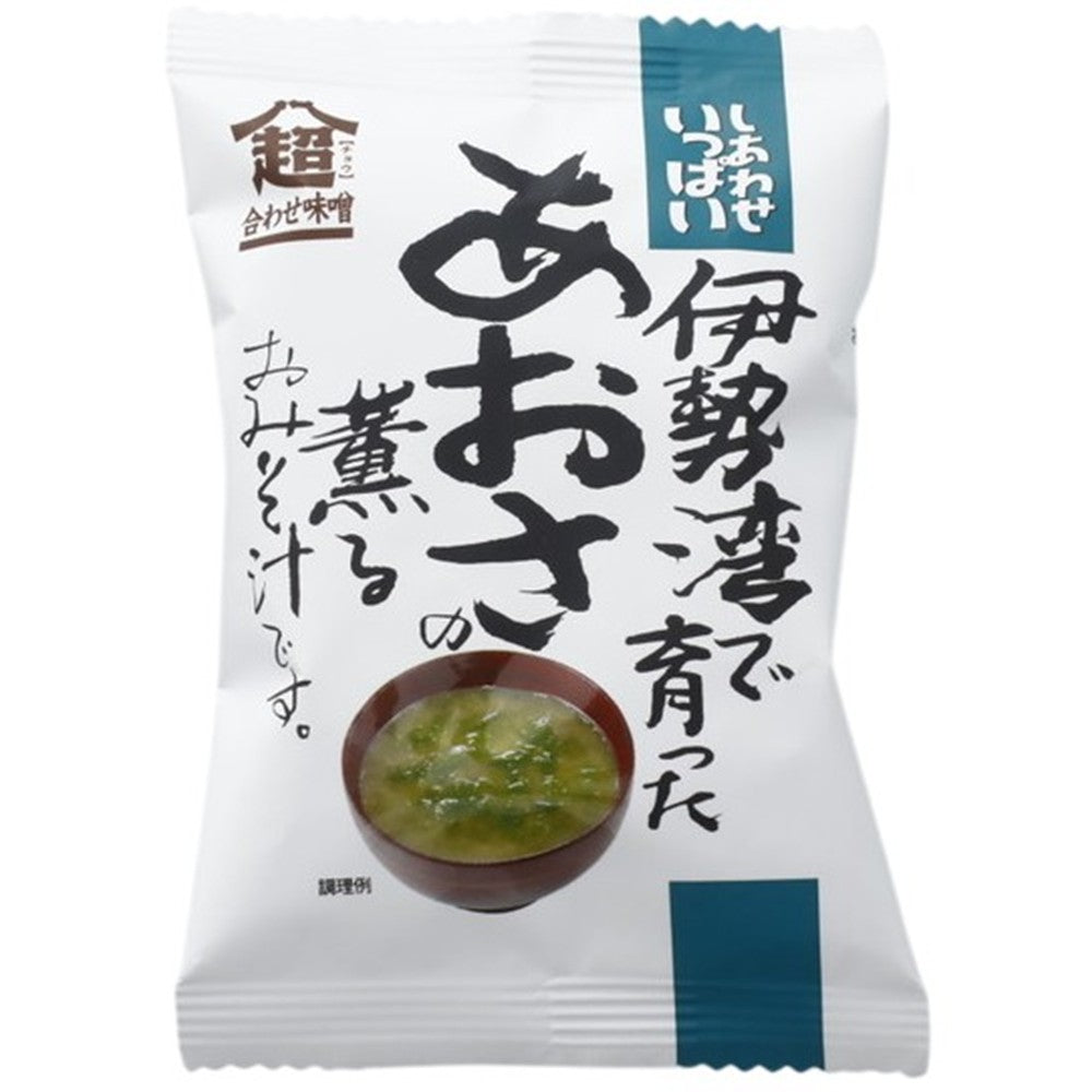 コスモス食品 伊勢湾で育ったあおさの薫るおみそ汁 6.8g | 成城石井.com