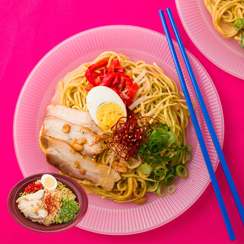 成城石井自家製 濃厚胡麻だれのしび辛麻醤麺（自家製麺使用）| D+2