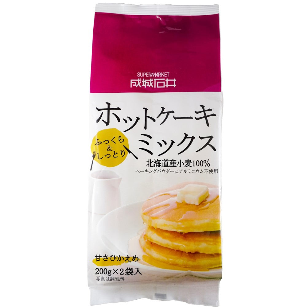 成城石井 北海道産小麦100％使用ホットケーキ 200g2p