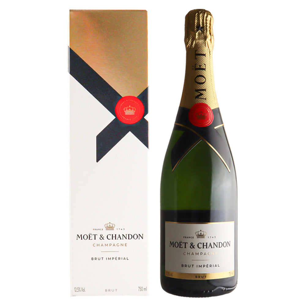 【箱付】フランス シャンパーニュ モエ・エ・シャンドンブリュット＆ロゼ 750ml×2本 | MHD正規輸入品 / グランヴァン