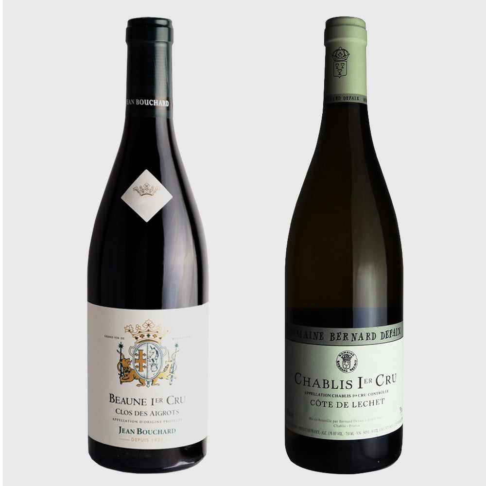 フランスブルゴーニュ　ワイン赤&白 桐箱入り SeijoIshii.com GIFTSELECTION】【E】フランス ブルゴーニュ1級 紅白