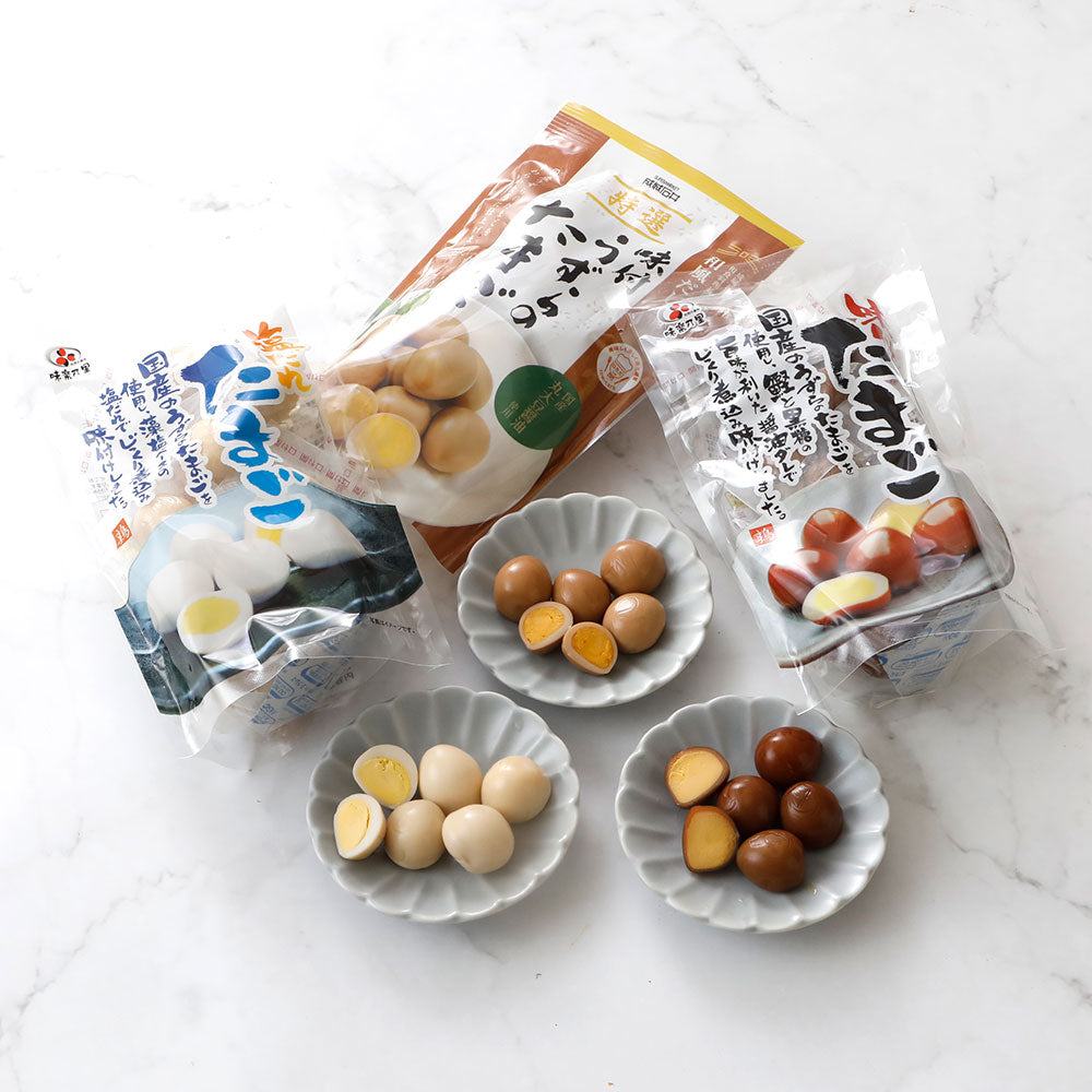 成城石井のマストバイ！#16】味付け・塩だれうずらの卵 食べ比べセット
