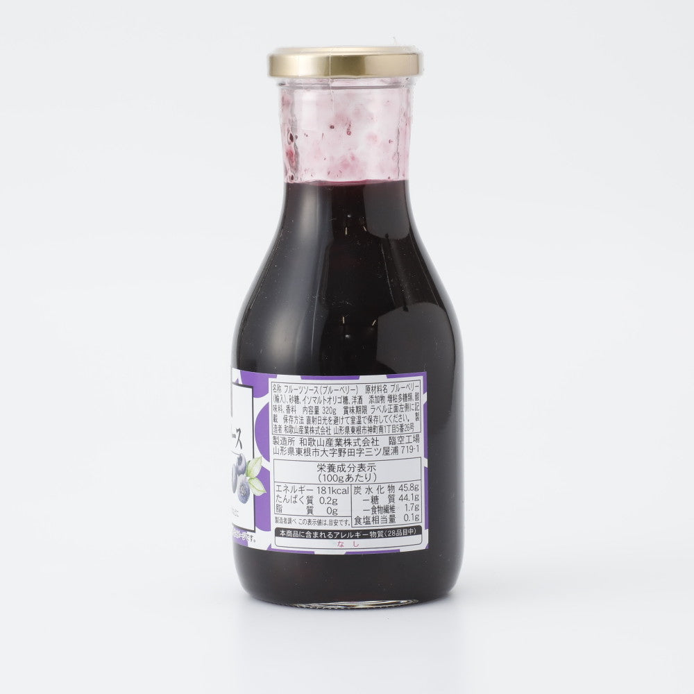 蔵王高原農園 フルーツソース ブルーベリー 320g | 成城石井.com