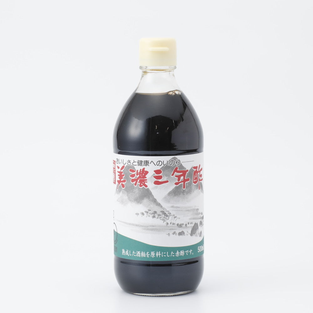 内堀醸造 美濃三年酢（赤酢） 500ml | 成城石井.com