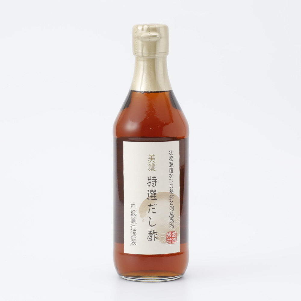 内堀醸造 美濃特選だし酢 360ml | 成城石井.com