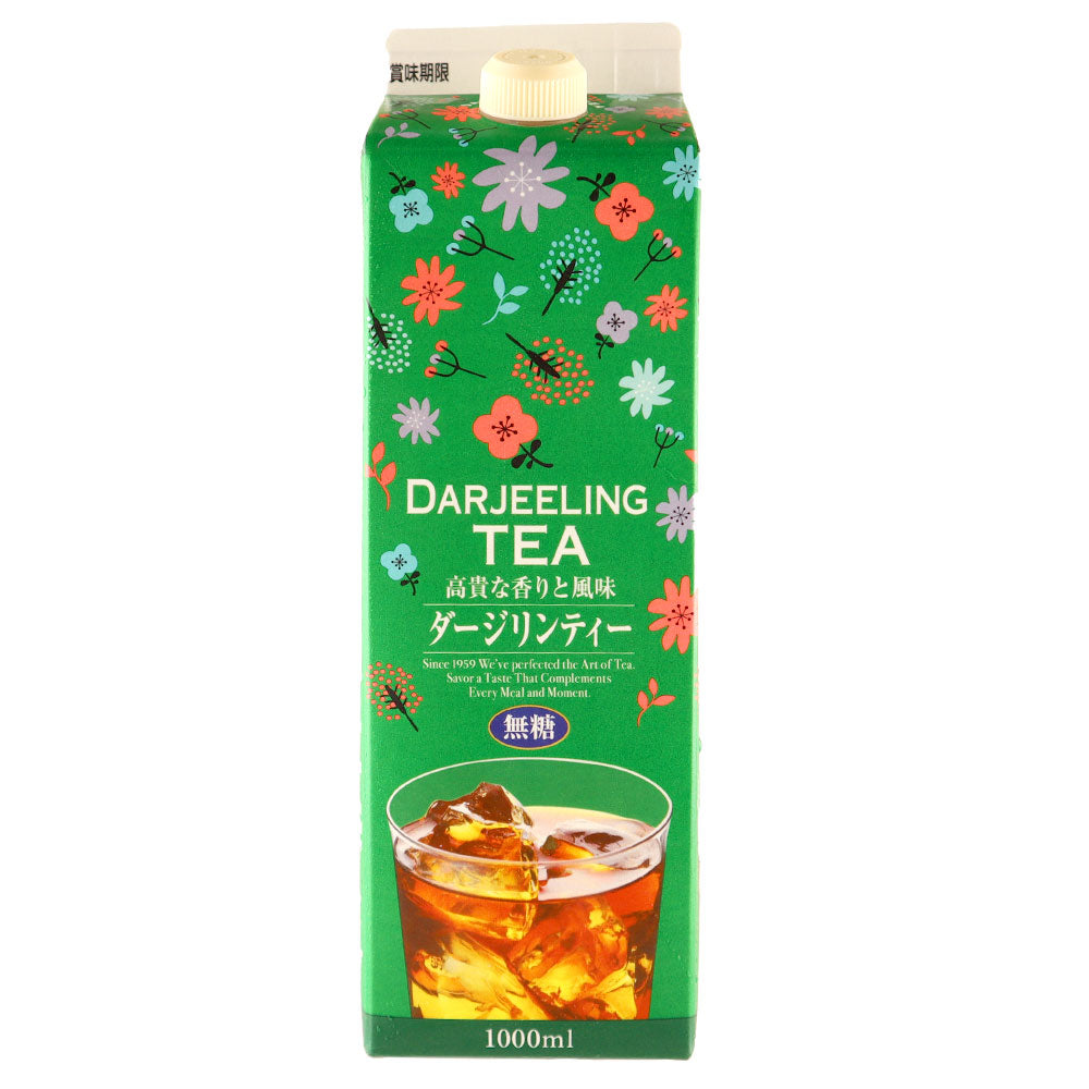 ジーエスフード ダージリンティー無糖 1000ml | 成城石井.com