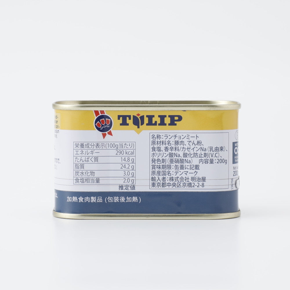 明治屋 チューリップ ポーク ランチョン ミート 200g | 成城石井.com