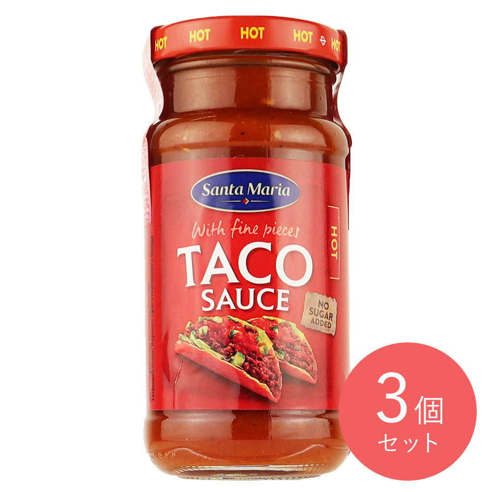 サンタマリア タコソース ホット 230g×3個 | 成城石井.com