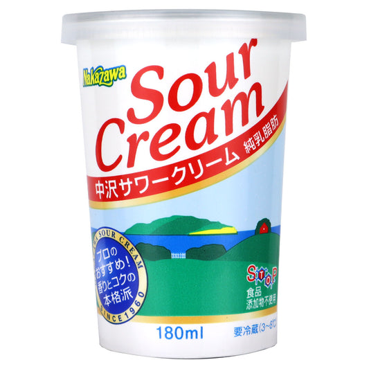 中沢 サワークリーム大 180ml [0908]