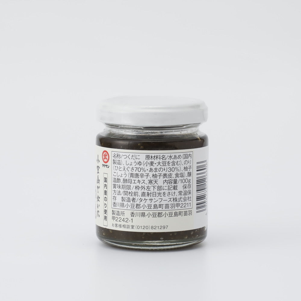 タケサン 小豆島で炊いたうまいもんゆず胡椒のり 100g | 成城石井.com