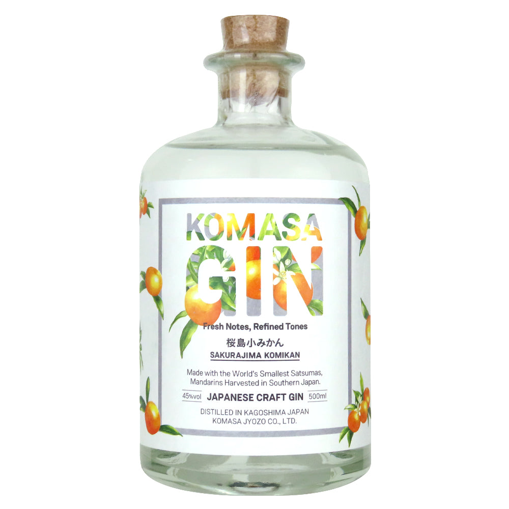 ジン KOMASA GIN -桜島小みかん- 500ml