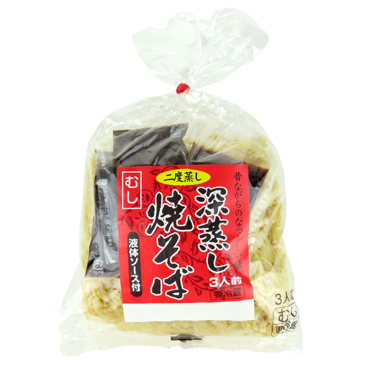 比留間 深蒸し焼そば(ソース付) 170g×3食