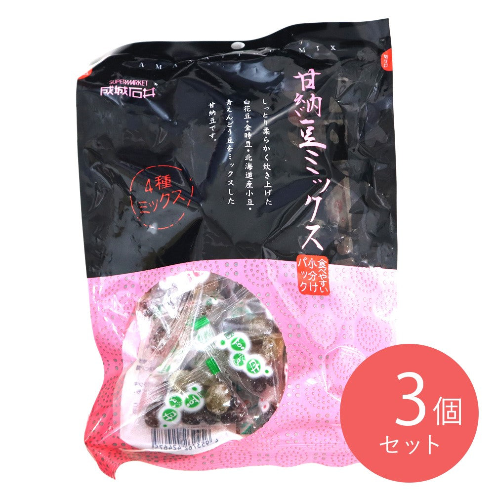 成城石井 甘納豆ミックス(無漂白タイプ) 150g×3袋 –