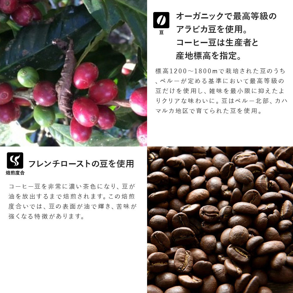 Musetti 100%アラビカ コーヒー豆 500g 6袋入り Musetti 100%アラビカ コーヒー豆 500g 6袋入り