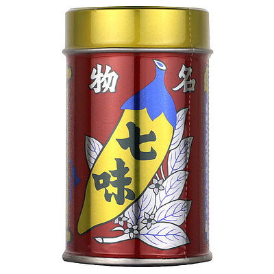 八幡屋礒五郎 七味唐からし缶 14g×2個