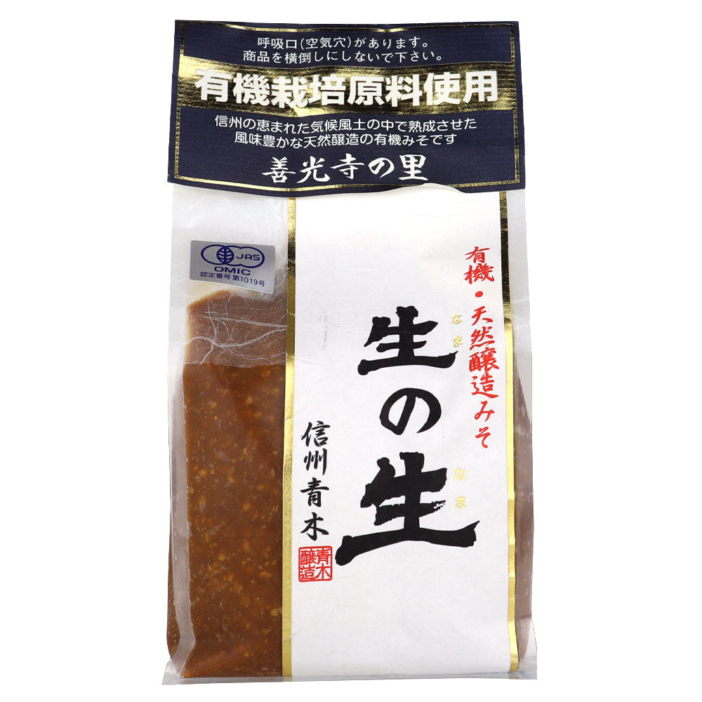 マルモ青木 有機味噌生の生 750g