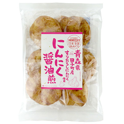 【送料込み】成城石井 日本全国味めぐり にんにく醤油煎 8枚×3個