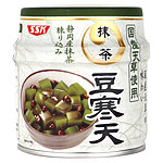 清水食品 国産天草使用 抹茶豆寒天 固形量130g×3個