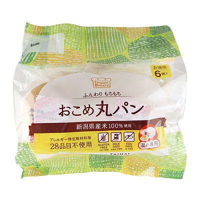 【送料込み】タイナイ おこめ丸パン 6個×6袋 | 月・水・金発 D+2