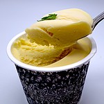 【お取り寄せ】【W】かをり果樹園 ドリアンアイスクリームココナッツミルク 6個 | 沖縄・離島配送不可