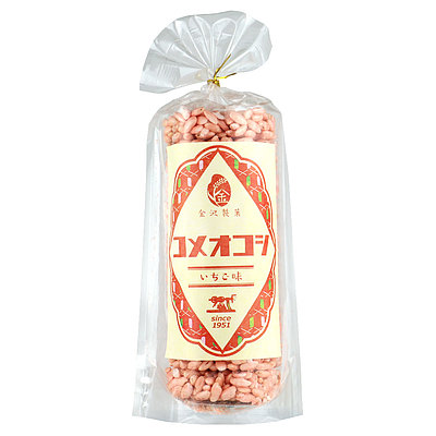 金沢製菓 コメオコシ(いちご味) 10枚×3個
