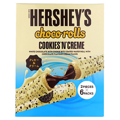 ハーシー チョコロール クッキー＆クリーム 108g×4個