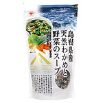 魚の屋 島根県産天然わかめと野菜のスープ 60g×2個